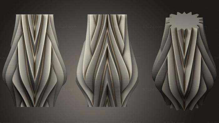 Vases (Vase 339, VZ_1243) 3D models for cnc